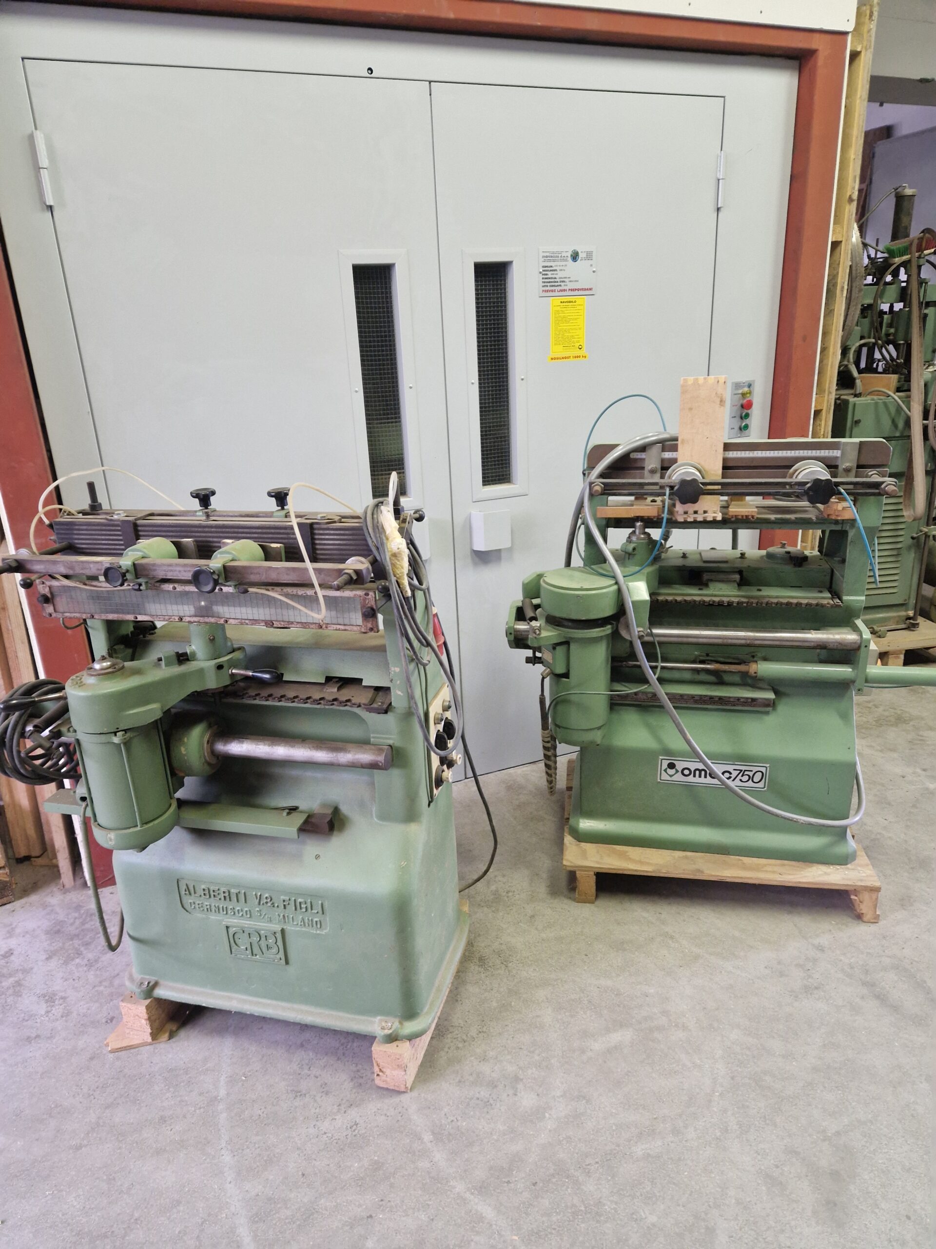 Stroj za izdelavo rogljev ALBERTI in OMAC 750 (1)